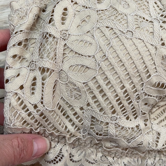 Maurices-Vintage Lace Racerback Bralette in Nude-Women’s size XL - Picture 3 of 10